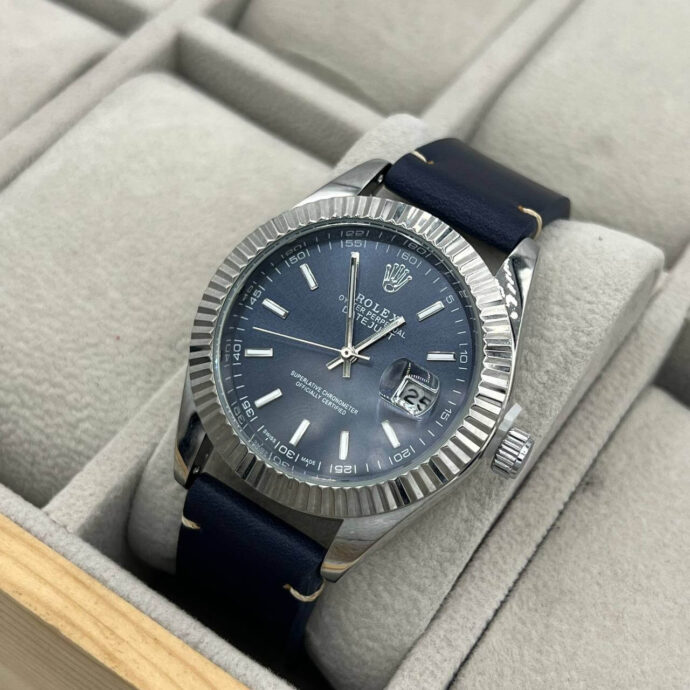 ⁦ROLEX DATEJUST CUIR⁩ - الصورة ⁦5⁩